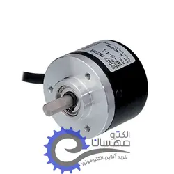 انکودر زاویه نسبی 1800 پالس 3 سیم 24 ولت شفت دار قطر 6 قطر بدنه 40 میلی متر مدل AUTONICS-E40S6-1800-3-T-24 ساخت کره جنوبی | الکترومهسان