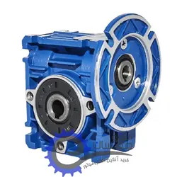 گیربکس حلزونی NMRV کتابی سایز 30 نسبت 7.5 فلنج ورودی 11 قطر شفت خروجی 14 میلیمتر فلنج 63B14 | الکترومهسان