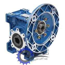 گیربکس حلزونی کتابی مدل سهند فلنج 71B5 سری کتابی w سایز 50 نسبت گیربکس 48 ورودی 14 قطر شفت خروجی 25 میلیمتر | الکترومهسان
