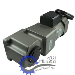 موتور گیربکس حلزونی ایسی 90 وات ، 120دور ،  شفت بغل