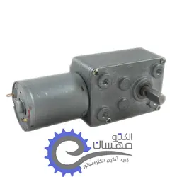 ZWL-12V-80RPM | موتور گیربکس دار دیسی 12 ولت 80 دور