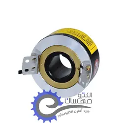 انکودر زاویه نسبی 1024پالس پالس 3 سیم 24 ولت هالوشفت قطر 30 و قطر بدنه 80 میلی متر مدل AUTONICS-E80H30-1024پالس-3-T-24 ساخت کره جنوبی | الکترومهسان
