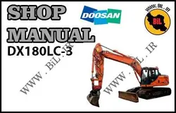 راهنما و نقشه بیل مکانیکی دوسان dx180lc-3