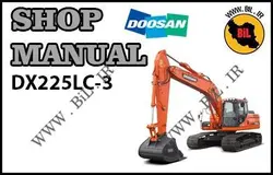راهنما و نقشه بیل مکانیکی دوسان dx225lc-3