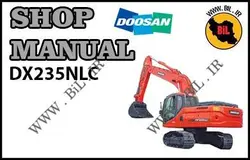 راهنما و نقشه بیل مکانیکی دوسان dx235nlc