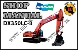 کاتالوگ راهنما و نقشه بیل مکانیکی دوسان dx350lc-3