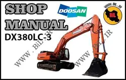کاتالوگ راهنما و نقشه بیل مکانیکی دوسان dx380lc-3