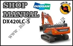 کاتالوگ راهنما و نقشه بیل مکانیکی دوسان dx420lc-5