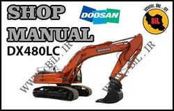 کاتالوگ راهنما و نقشه بیل مکانیکی دوسان dx480lc
