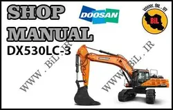 کاتالوگ راهنما و نقشه بیل مکانیکی دوسان dx530lc-3