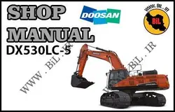 کاتالوگ راهنما و نقشه بیل مکانیکی دوسان dx530lc-5