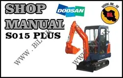 کاتالوگ راهنما و نقشه بیل مکانیکی دوسان s015 plus