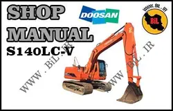 کاتالوگ راهنما و نقشه بیل مکانیکی دوسان s140lc-v