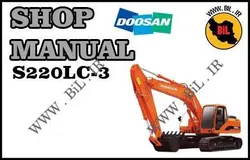 کاتالوگ راهنما و نقشه بیل مکانیکی دوسان s220lc-3