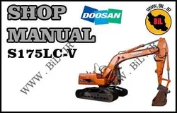 کاتالوگ راهنما و نقشه بیل مکانیکی دوسان s175lc-v