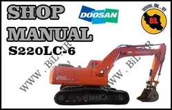 کاتالوگ راهنما و نقشه بیل مکانیکی دوسان s220lc-6