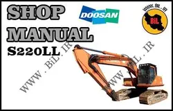 کاتالوگ راهنما و نقشه بیل مکانیکی دوسان s220ll