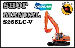 کاتالوگ راهنما و نقشه بیل مکانیکی دوسان s255lc-v