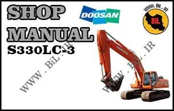 کاتالوگ راهنما و نقشه بیل مکانیکی دوسان s330lc-3
