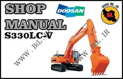 کاتالوگ راهنما و نقشه بیل مکانیکی دوسان s330lc-v