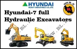 مجموعه کامل مدار و نقشه هیدرولیک بیل مکانیکی های هیوندای سری خط 7
