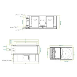 فن کوئل زمینی دکوراتیو ماناست مدل 300