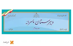 بنر تابلو لایه باز مدرسه پسرانه (دبستان و دبیرستان)