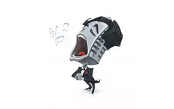 میکروفن آوازخوان - Singing microphone