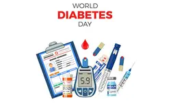 بنر روز جهانی دیابت - World diabetes day