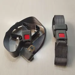 کمر بند ایمنی دو نقطه اتصال + قفل کمربند