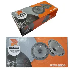 میدرنج 8 اینچی آلفاسونیک ALPHASONIK PSW-8800