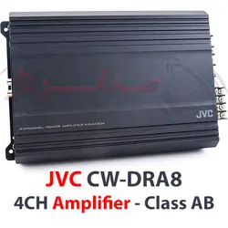 آمپلی فایر چهار کانال JVC مدل KS-AX204