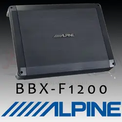 آمپلی فایر چهار کانال Alpine مدل BBX-F1200
