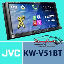 پخش تصویری جی وی سی JVC KW-V51BT