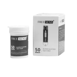 فروش آنلاین نوار تست قند خون FREESENS (بسته 50 عددی)