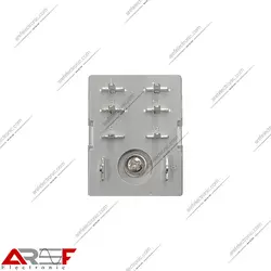 رله NHG مدل JQX-13F 2CbDC12V1 دارای 12 ولت ۱۰ آمپر ۸ پین