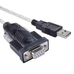 کابل تبدیل USB به COM مادگی ( سریال یا 9 پین ماده) RS232 - فروشگاه دی نت