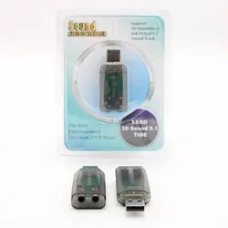 کارت صدا USB اکسترنال دی نت (ساند یو اس بی) - فروشگاه دی نت