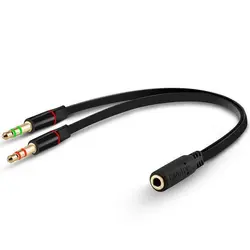 تبدیل صدا مادگی به هدفون و میکروفون - فروشگاه دی نت