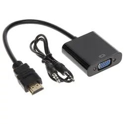 تبدیل HDMI به VGA دی نت با خروجی صدا - فروشگاه دی نت