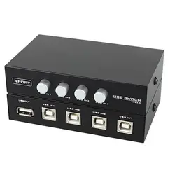 دیتا سوییچ 1 به 4 USB پرینتری ( دستی ) - فروشگاه دی نت