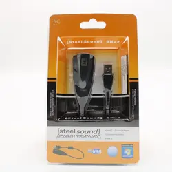 کارت صدا USB اکسترنال 5H سیم دار دی نت (ساند یو اس بی) - فروشگاه دی نت