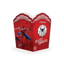 ظرف پاپ کرن تم تولد مرد عنکبوتی