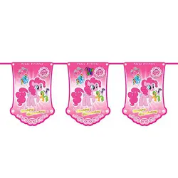 ریسه پرچم تم تولد پونی