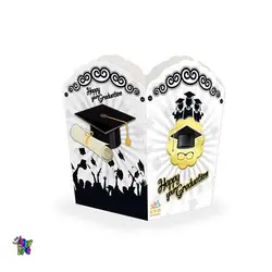 ظرف پاپ کرن تم فارغ التحصیلی
