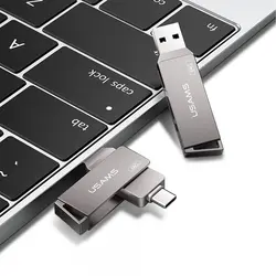 فلش مموری 64 گیگابایت یوسمز مدل Typec-Usb3-ZB200