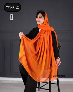شال حریر هندی کد 2486