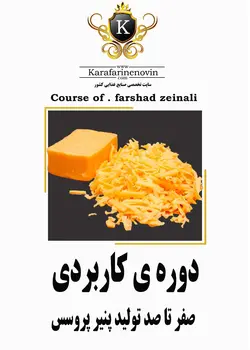 دوره آموزش پنیر پیتزا پروسس