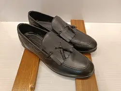 کفش کالج چرم مدل کلاسیک شانه دار - فروشگاه کفش چرم چارلی