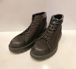 نیم بوت چرم مردانه مدل فونتانا - فروشگاه کفش چرم چارلی